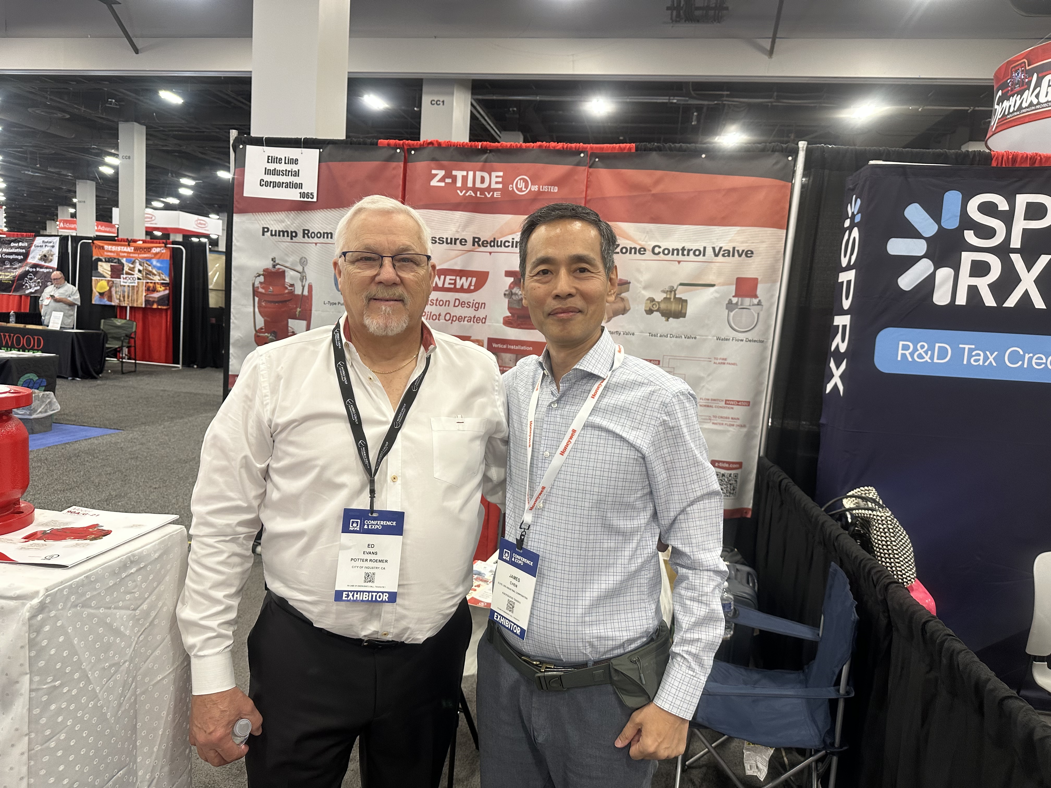 Hants pressure reducing valve from Taiwan participated in NFPA Expo 2025